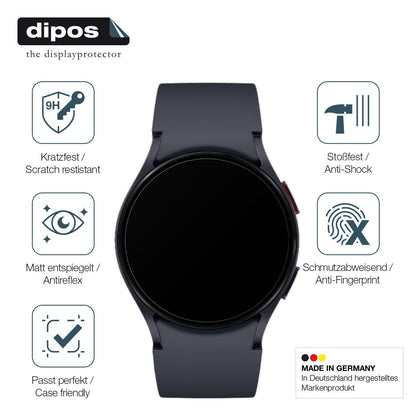 2x Screen Protector for Samsung Galaxy Watch 6 40mm matte Flexible Glass 9H