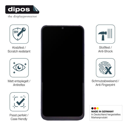 2x Screen Protector for Ulefone Note 16 Pro matte Flexible Glass 9H dipos
