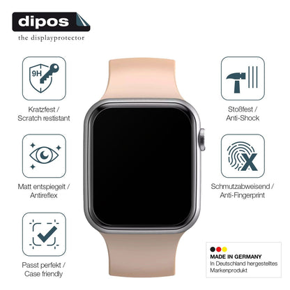 2x Screen Protector for Fireboltt Ring matte Flexible Glass 9H dipos