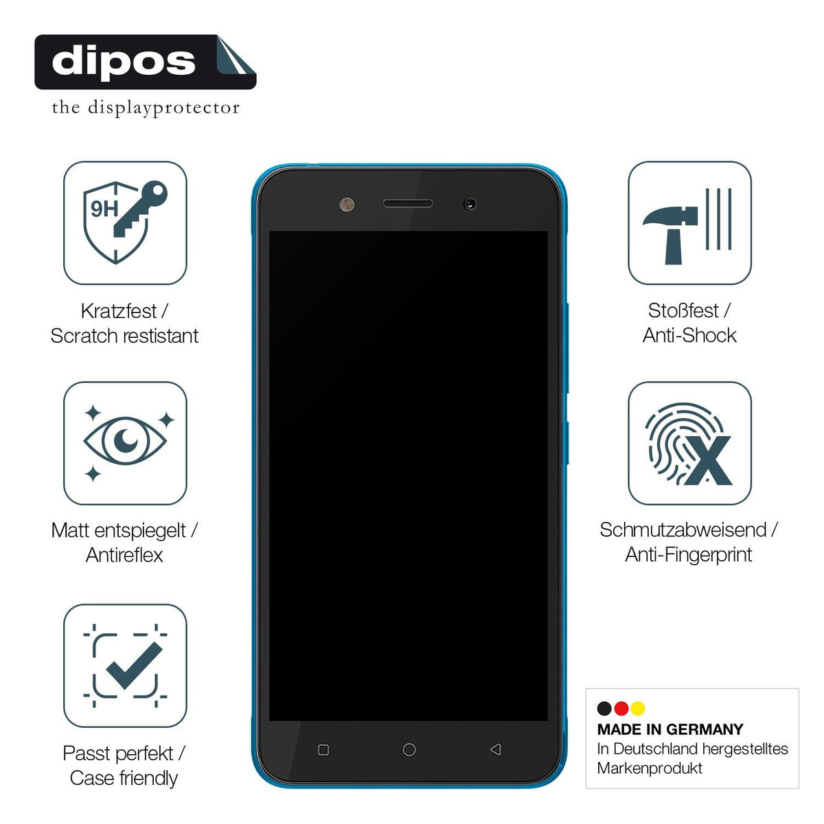 Screen Protector for itel A23 pro matte Flexible Glass 9H dipos