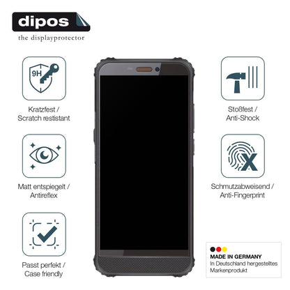 2x Screen Protector for AGM H3 matte Flexible Glass 9H dipos