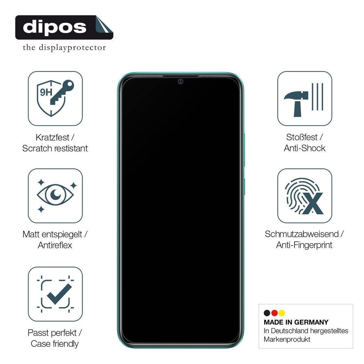 Screen Protector for Ulefone Note 10P matte Flexible Glass 9H dipos