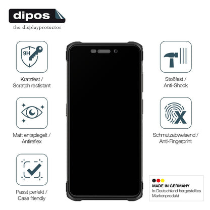 2x Screen Protector for Ulefone Armor X10 matte Flexible Glass 9H dipos