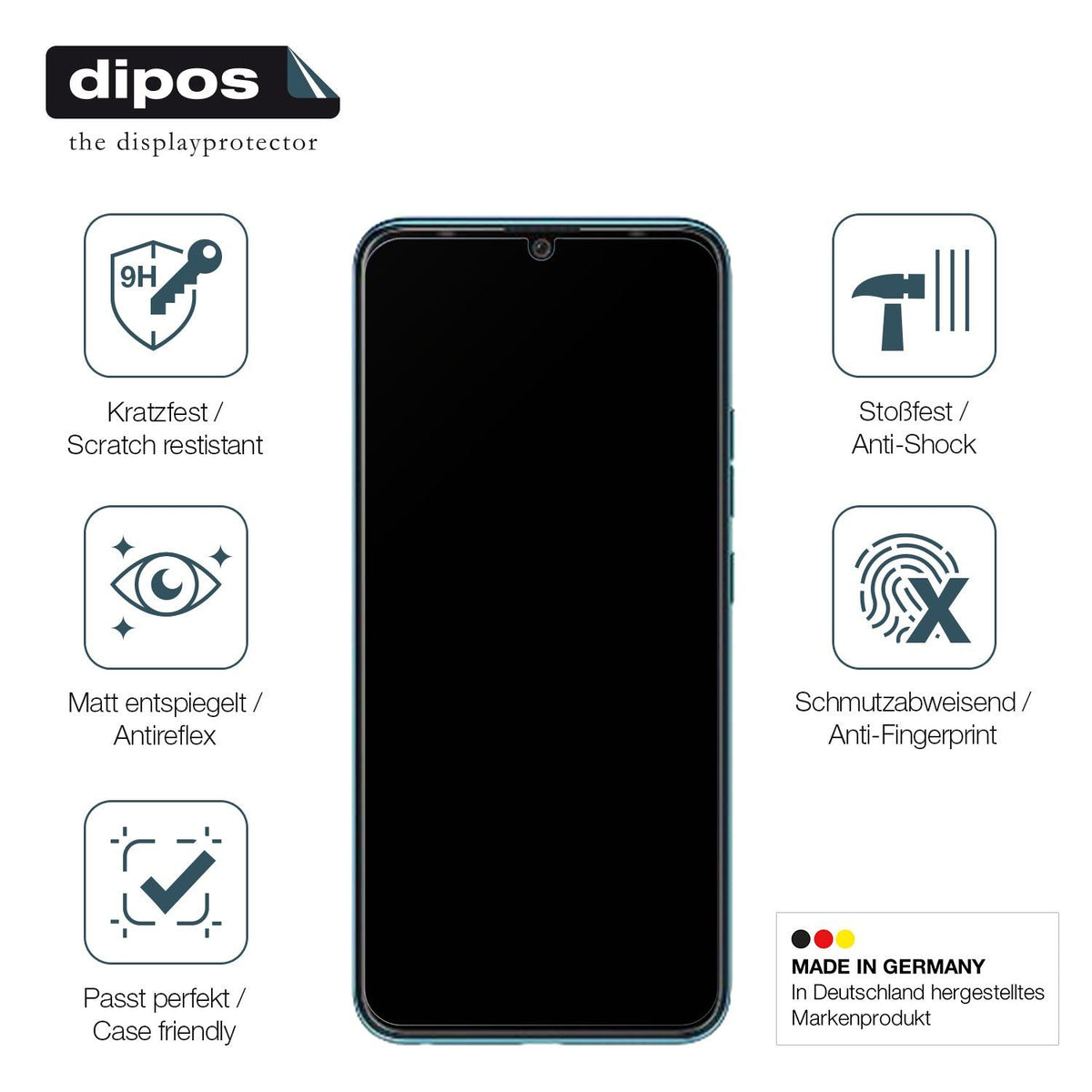 Screen Protector for Tecno Spark 9 matte Flexible Glass 9H dipos