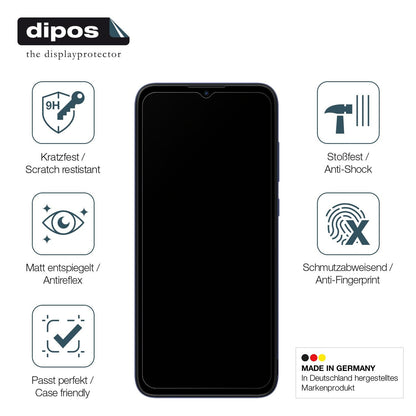 2x Screen Protector for Nokia C21 matte Flexible Glass 9H dipos