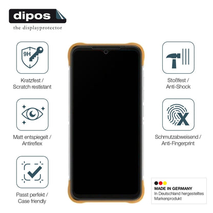 Screen Protector for Umidigi Bison X10 matte Flexible Glass 9H dipos