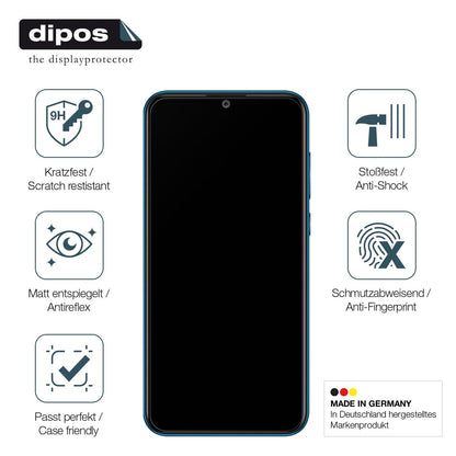 2x Screen Protector for Coolpad Cool 5 matte Flexible Glass 9H dipos