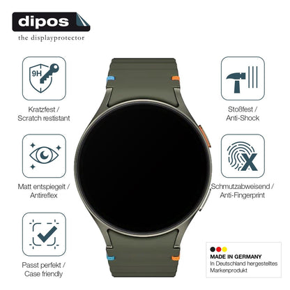 2x Screen Protector for Samsung  Galaxy Watch 7 40mm matte Flexible Glass 9H