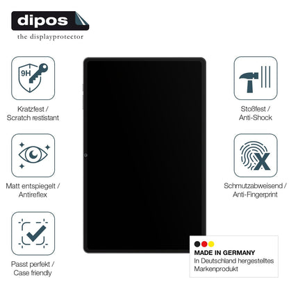 2x Screen Protector for Teclast T50 Max matte Flexible Glass 9H dipos