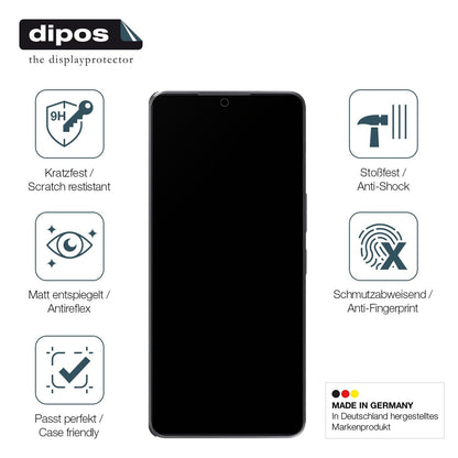 2x Screen Protector for Cubot Max 5 matte Flexible Glass 9H dipos
