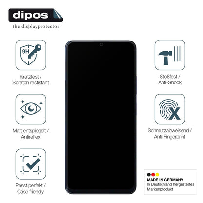 2x Screen Protector for Blackview Color 8 matte Flexible Glass 9H dipos