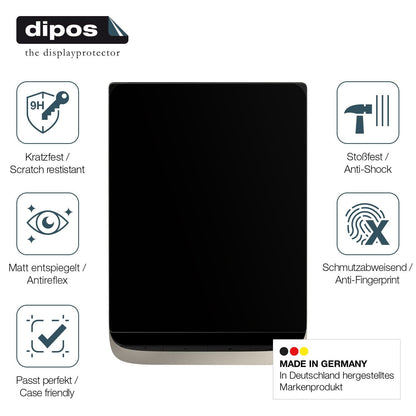 2x Screen Protector for PocketBook InkPad Color 3 matte Flexible Glass 9H dipos