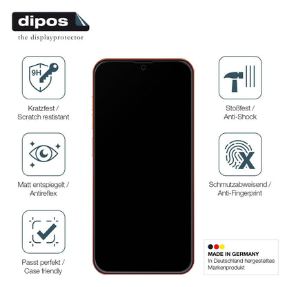 2x Screen Protector for Ulefone Note 8P matte Flexible Glass 9H dipos