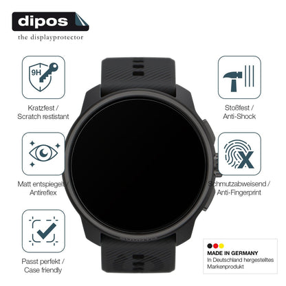 2x Screen Protector for Suunto Race matte Flexible Glass 9H dipos