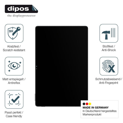 2x Screen Protector for Umidigi G7 Tab Pro matte Flexible Glass 9H dipos