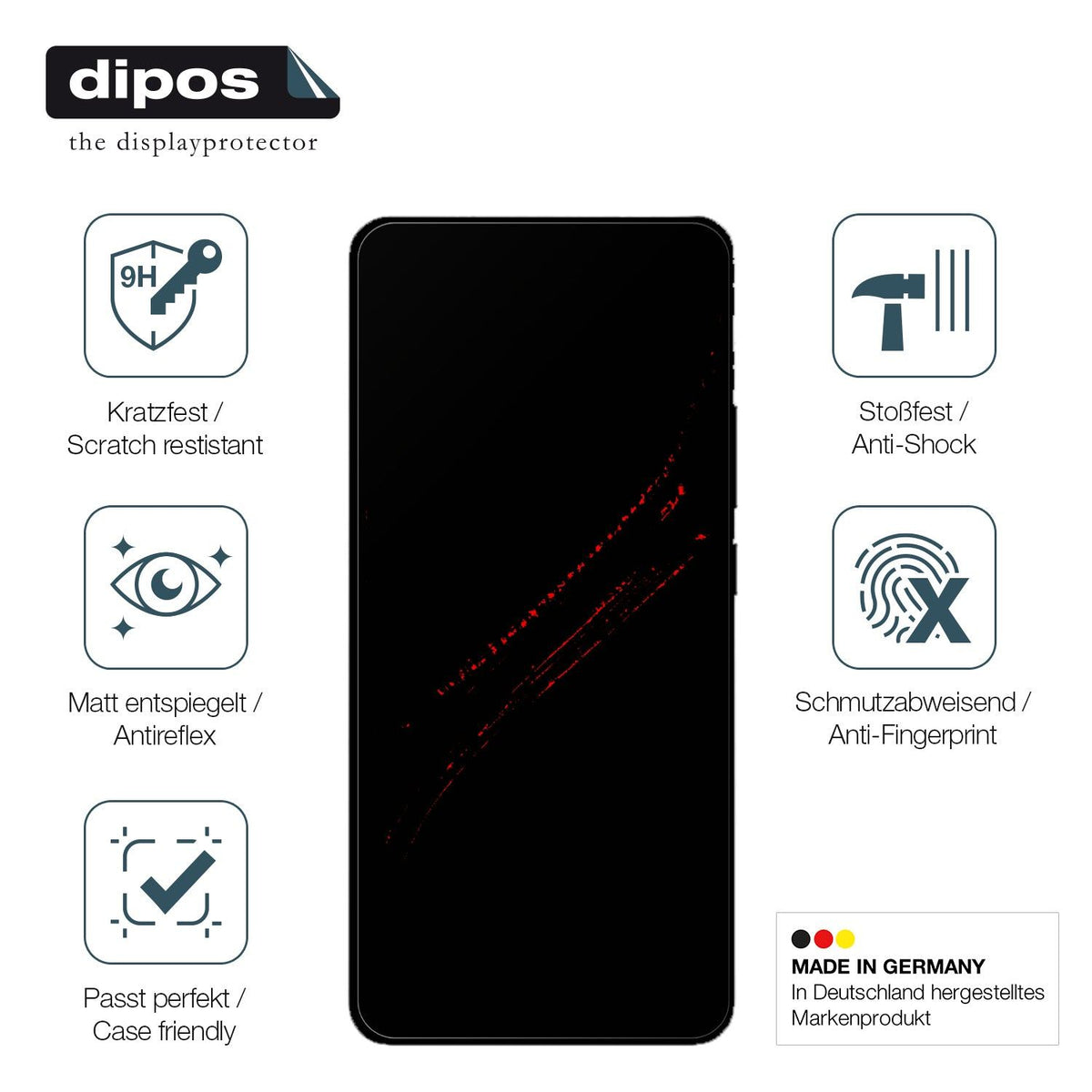 2x Screen Protector for Vivo Iqoo Neo 10 matte Flexible Glass 9H dipos