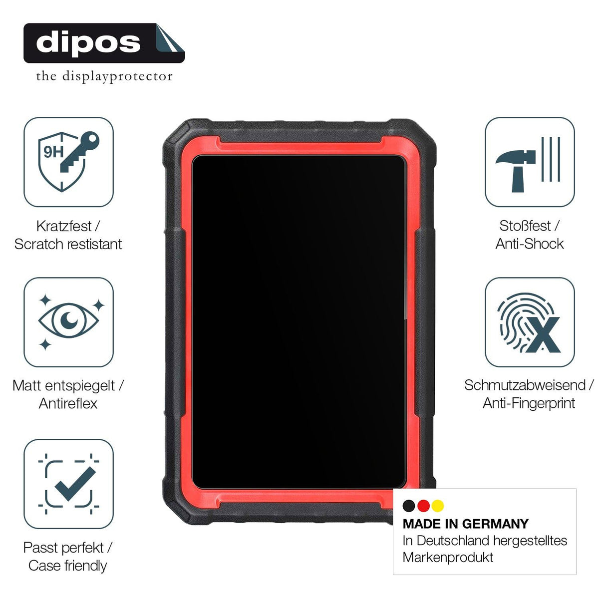 2x Screen Protector for Launch X-431 PRO3S Elite matte Flexible Glass 9H dipos