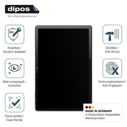 2x Screen Protector for Vale V10E-LTE matte Flexible Glass 9H dipos