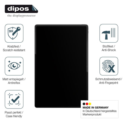 2x Screen Protector for Lenovo Tab Extreme matte Flexible Glass 9H dipos