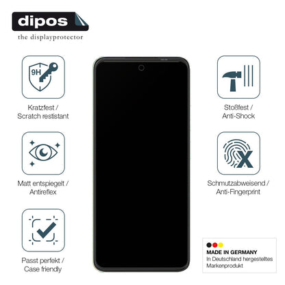 2x Screen Protector for Coolpad Cool 30 Play matte Flexible Glass 9H dipos