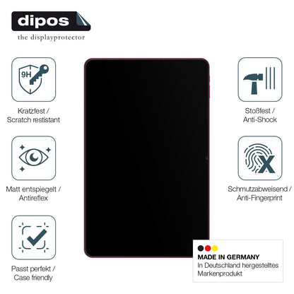 2x Screen Protector for Teclast T60AI matte Flexible Glass 9H dipos