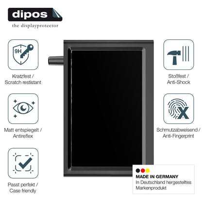 2x Screen Protector for AUTO-VOX Solar1PRO matte Flexible Glass 9H dipos