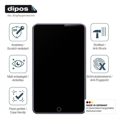 2x Screen Protector for Fanvace M32 MP3-Player matte Flexible Glass 9H dipos