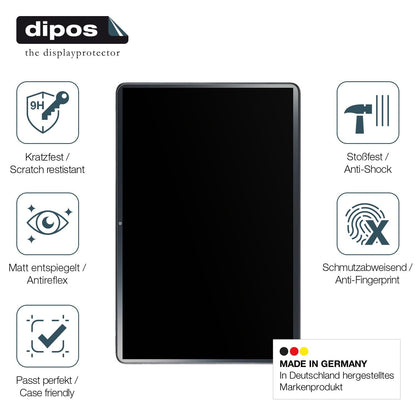 2x Screen Protector for NEC Lavie Tab T11 T1165 matte Flexible Glass 9H dipos