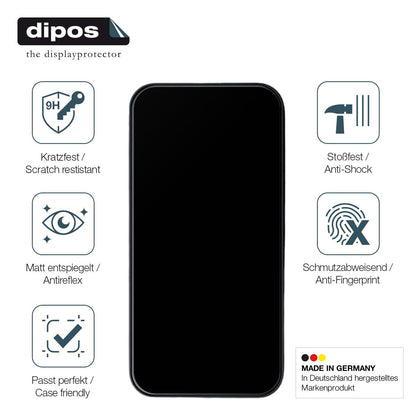 2x Screen Protector for Volam JM5AMVL 6.25 Zoll matte Flexible Glass 9H dipos