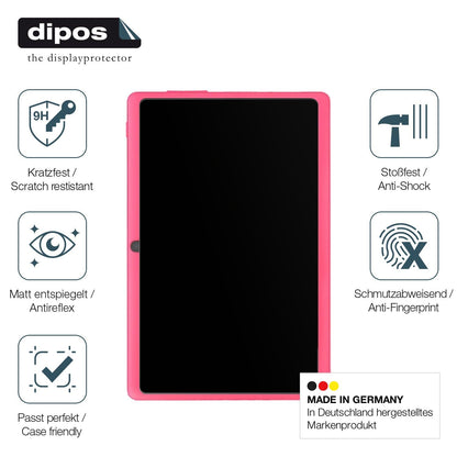 2x Screen Protector for TopLuck Q88 matte Flexible Glass 9H dipos