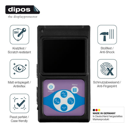 2x Screen Protector for Pulox PO-650B matte Flexible Glass 9H dipos