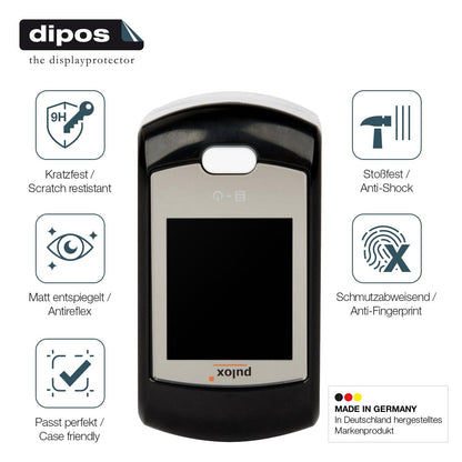 2x Screen Protector for Pulox PO-200A matte Flexible Glass 9H dipos