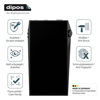 2x Screen Protector for Astell Kern SP3000M matte Flexible Glass 9H dipos