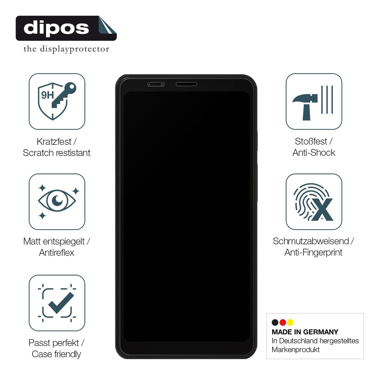 2x Screen Protector for Bigme HiBreak Pro matte Flexible Glass 9H dipos
