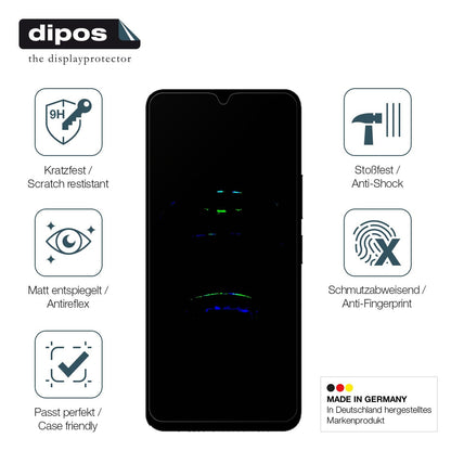 2x Screen Protector for Umidigi G100x matte Flexible Glass 9H dipos
