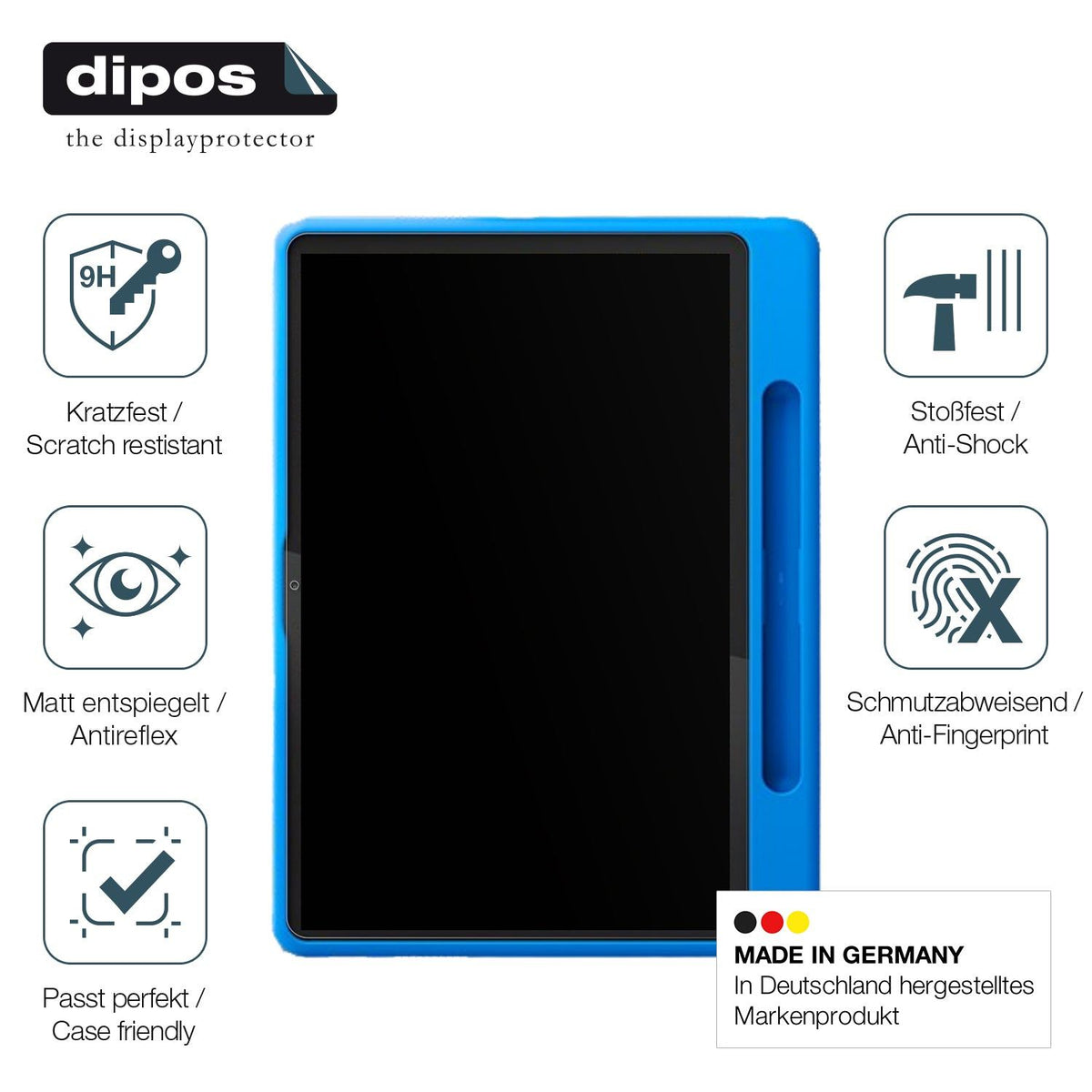 2x Screen Protector for Lenovo Tab 3.Gen 10.1 Zoll Kids matte Flexible Glass 9H