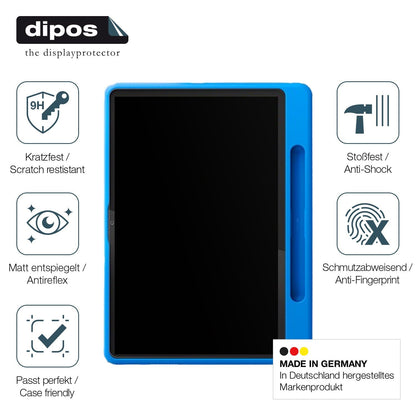 2x Screen Protector for Lenovo Tab 3.Gen 10.1 Zoll Kids matte Flexible Glass 9H