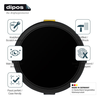 2x Screen Protector for Beeline Velo 2 Navi matte Flexible Glass 9H dipos