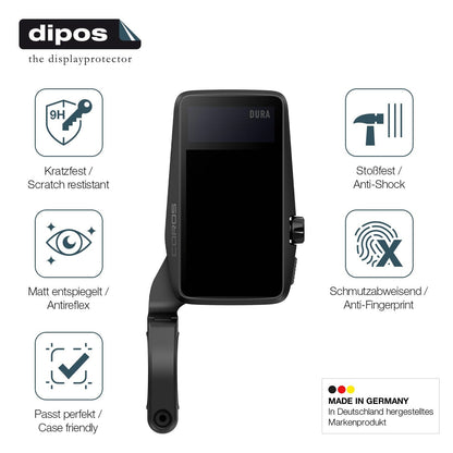 2x Screen Protector for Coros Dura Solar GPS matte Flexible Glass 9H dipos