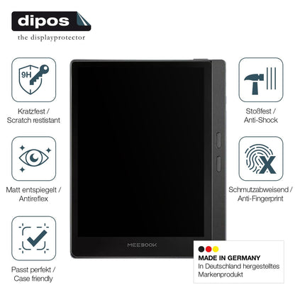 2x Screen Protector for Meebook M8 7.8 Zoll matte Flexible Glass 9H dipos
