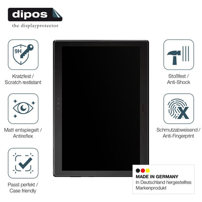 2x Screen Protector for Lenovo TB-X304X matte Flexible Glass 9H dipos