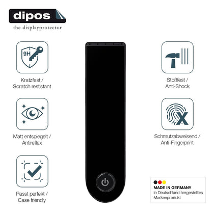 2x Screen Protector for Xiaomi Scooter 5 matte Flexible Glass 9H dipos