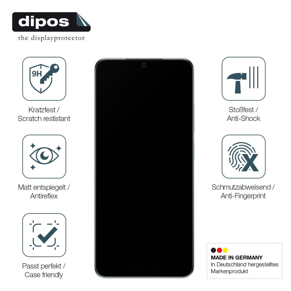 2x Screen Protector for Xiaomi Poco C71 matte Flexible Glass 9H dipos