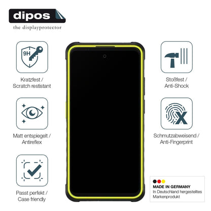 2x Screen Protector for Ulefone Armor X31 matte Flexible Glass 9H dipos