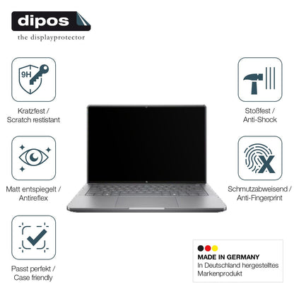 2x Screen Protector for HP ZBook Ultra G1a matte Flexible Glass 9H dipos