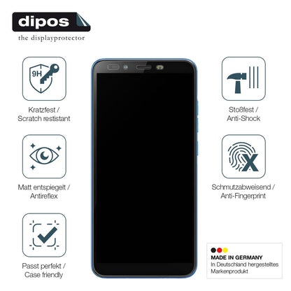 2x Screen Protector for Infinix Smart 2 matte Flexible Glass 9H dipos