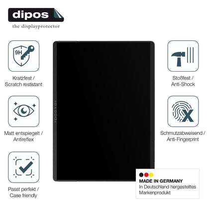 2x Screen Protector for Microsoft Surface Pro 12 matte Flexible Glass 9H dipos