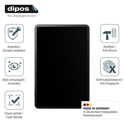 2x Screen Protector for TCL Tab 11 FE matte Flexible Glass 9H dipos