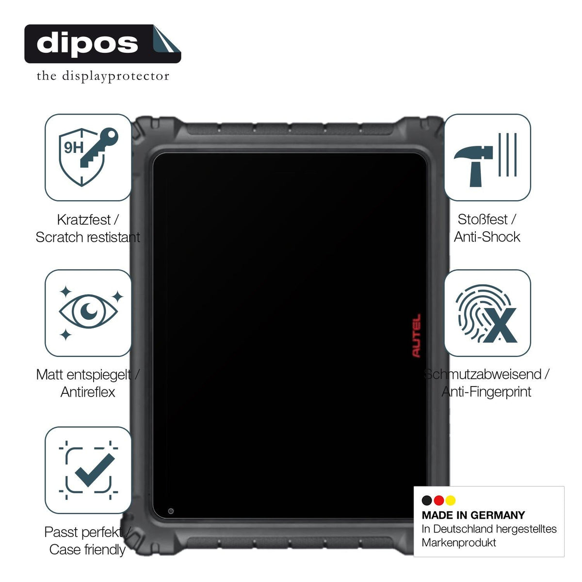 2x Screen Protector for ASUS Rog Zephyrus G16 2025 matte Flexible Glass 9H dipos