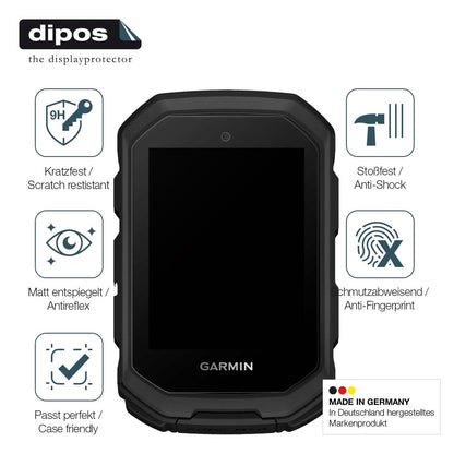 2x Screen Protector for Garmin Edge MTB matte Flexible Glass 9H dipos